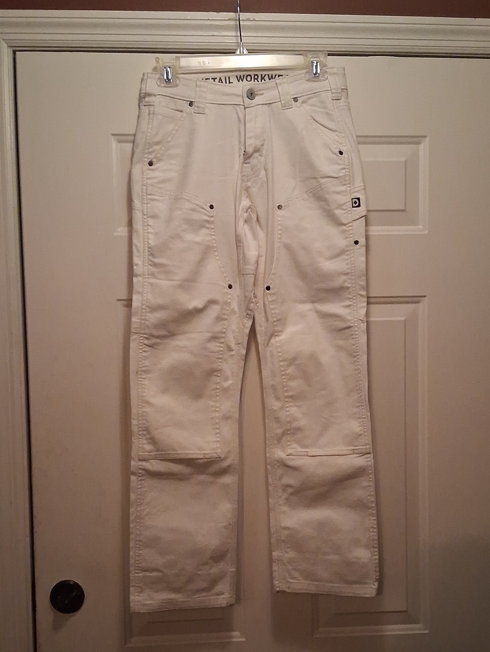 Women's Dovetail Workwear White Jeans